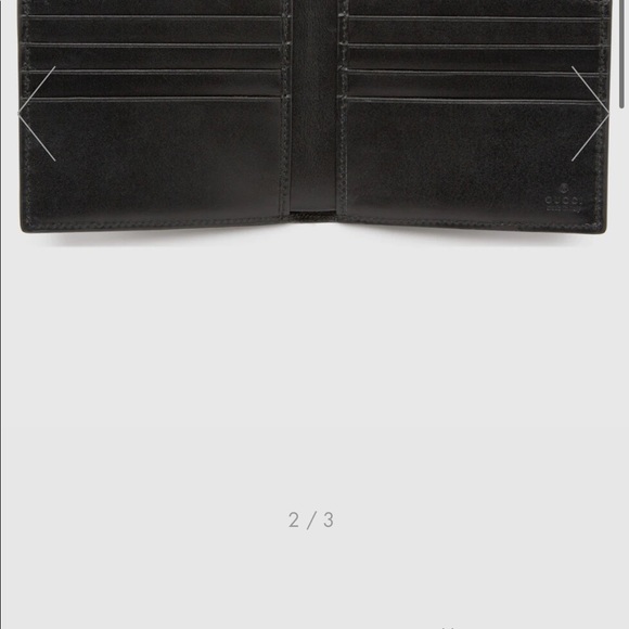Men's Authentic Gucci Foldable Wallet - Picture 7 of 7